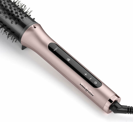 Babyliss Ceramic Electric Hair Brush with Air for Hair Straightening and Curls 96W