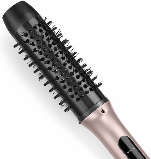 Babyliss Ceramic Electric Hair Brush with Air for Hair Straightening and Curls 96W