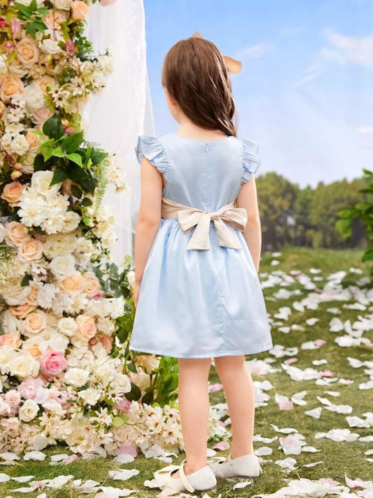 Детска Рокля Обикновени Light Blue