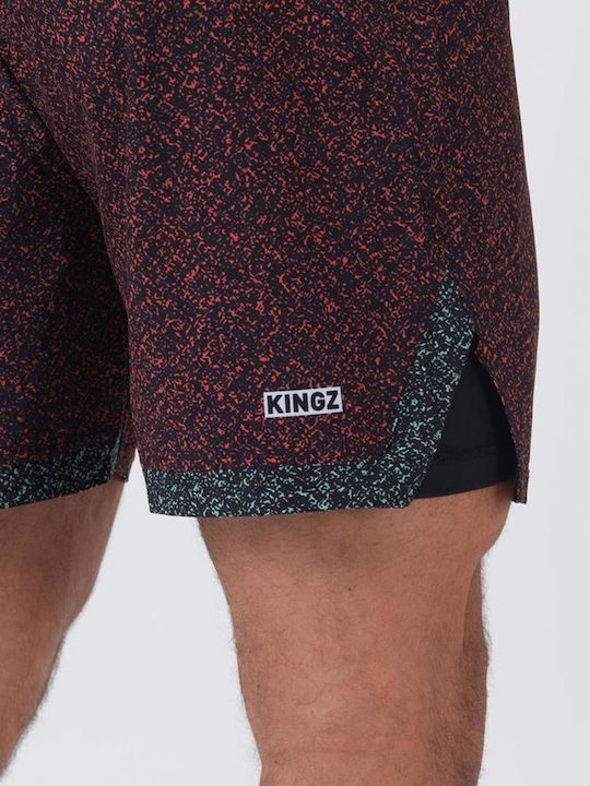 Kingz KFS115 Șort MMA Negru