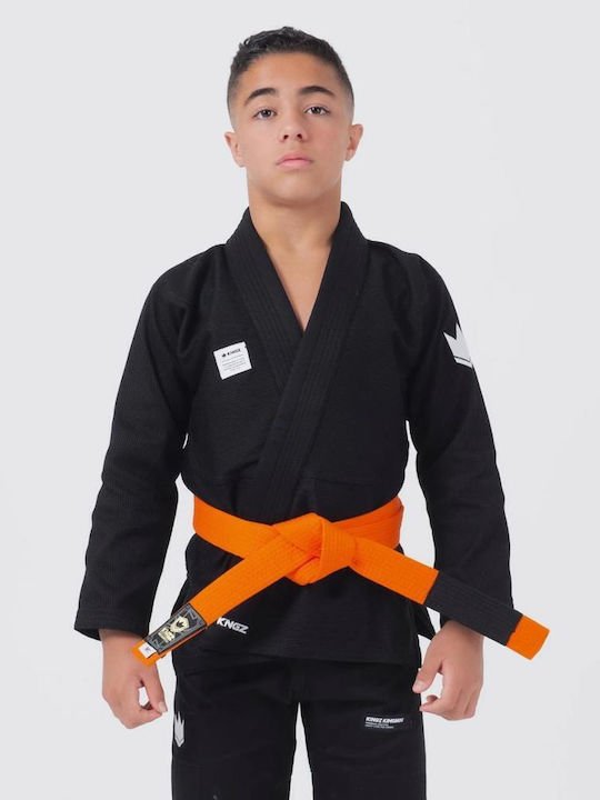 Kingz Kore 2.0 Παιδική Στολή Brazilian Jiu Jitsu Μαύρη