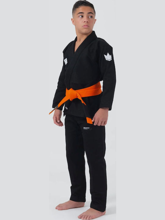 Kingz Kore 2.0 Kids Brazilian Jiu Jitsu Uniform Black