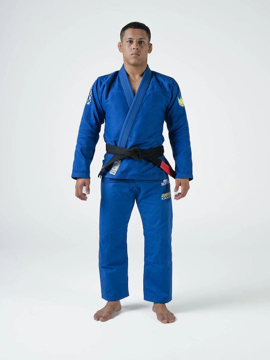Kingz Bărbați Uniforme Jiu Jitsu brazilian Albastru