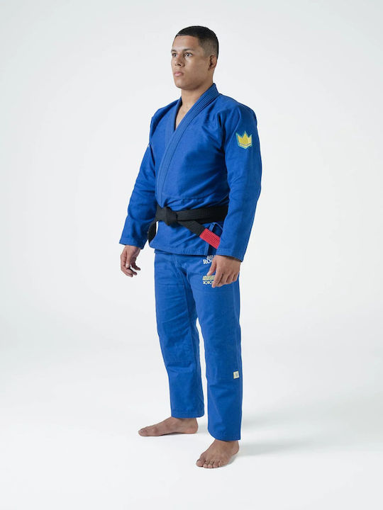 Kingz Bărbați Uniforme Jiu Jitsu brazilian Albastru