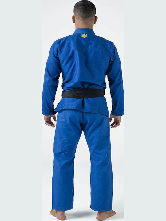 Kingz Bărbați Uniforme Jiu Jitsu brazilian Albastru