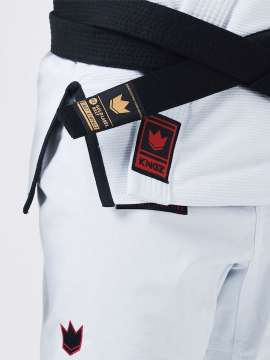 Kingz Ultralight 2.0 Bărbați Pantaloni Jiu Jitsu brazilian Alb