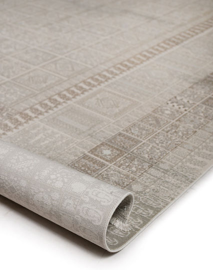 Βιοκαρπέτ Arcadia 7124 Χαλί Ορθογώνιο Cream Beige 160x230cm