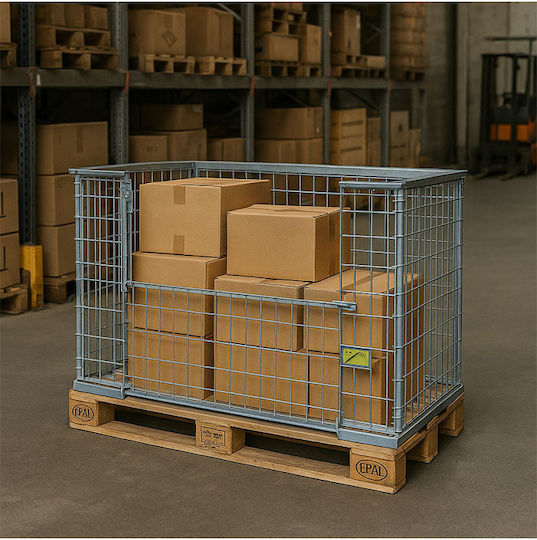 Paggiola Eurobox Pallet Box Load Capacity Up To 800kg