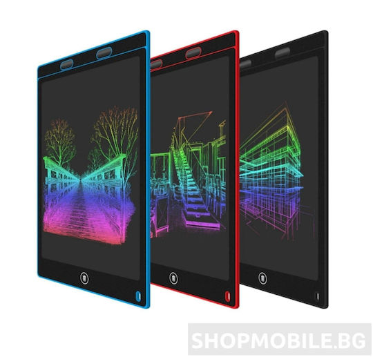 Tabletă de Scris cu Ecran LCD Color 12 Inci Stylus Albastru