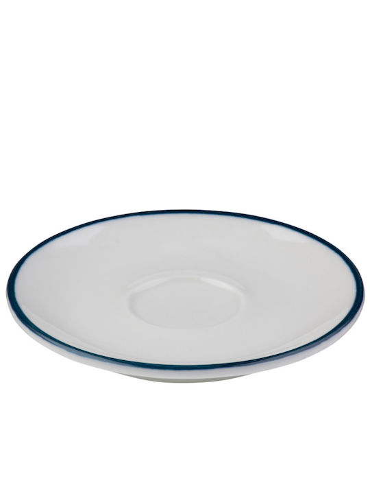 Fine Plate Shallow made of Porcelain with Diameter 12cm 6pcs
