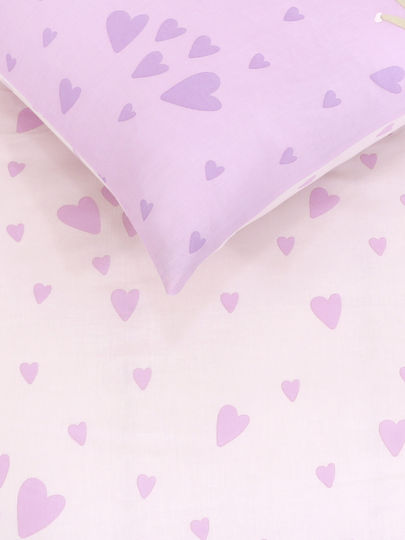 Kocoon Set Kids Duvet Cover Single with Pillowcase Cotton 165x245cm