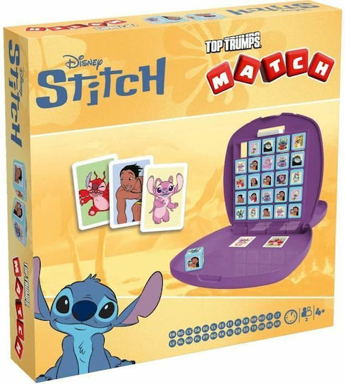 Board Game Lilo & Stitch Top Trumps Match for 2+ Players 4+ Years Old (FR) Winning Moves
