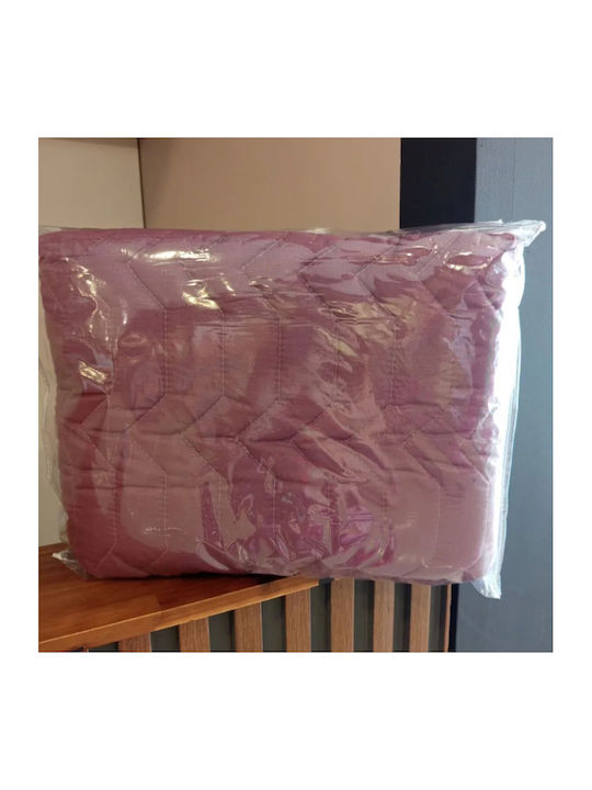 Carmel Пухено Двойно с Пълнеж Microfiber 200x220бр Mboss Dark Lila 150 г/м²Gsm