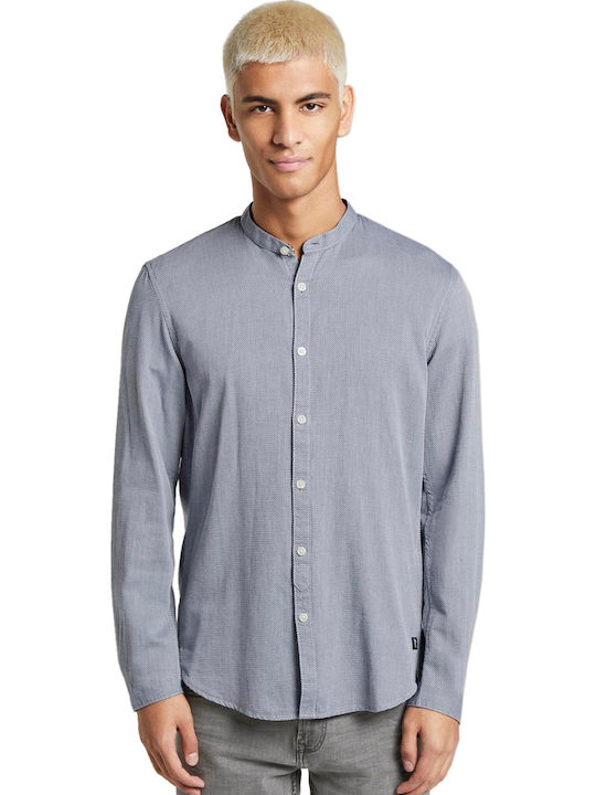 Long Sleeve Blue Shirt
