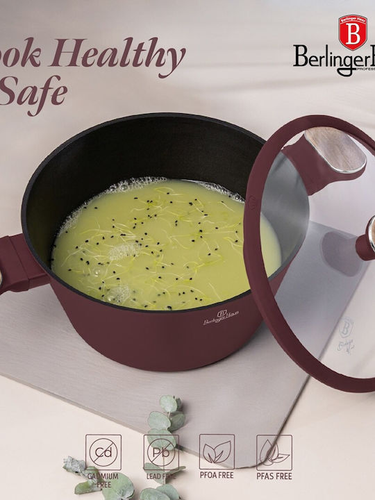 Berlinger Haus Leonardo Collection Cookware Set from Aluminum with Non-stick Interior Coating 5 Pieces