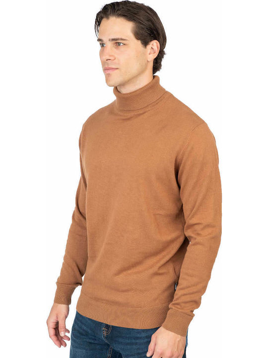 Πουλόβερ Μακρυμάνικο Camel, Brown