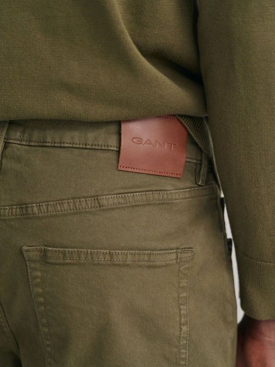 Langarm-Pullover Grün