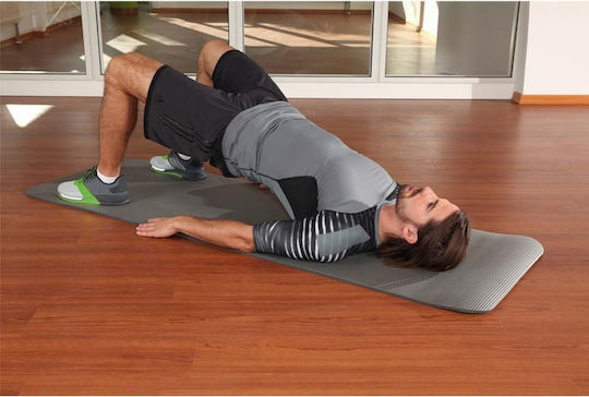 Schildkrot Στρώμα Γυμναστικής Pilates Γκρι (180x61x1cm)