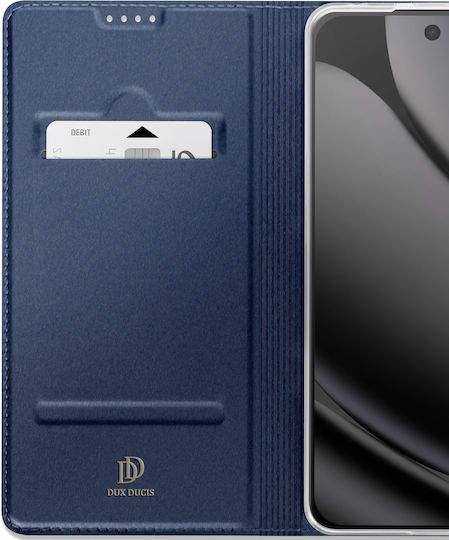 Dux Ducis Flip Case Google Pixel 10 Pro XL Card Holder Skin Pro Series Dark Blue