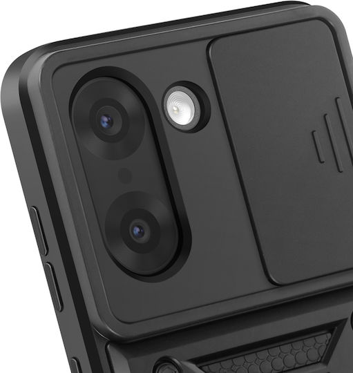 Avizar Oneplus Nord Ce5 Case Support Ring Sliding Camera Cover Black