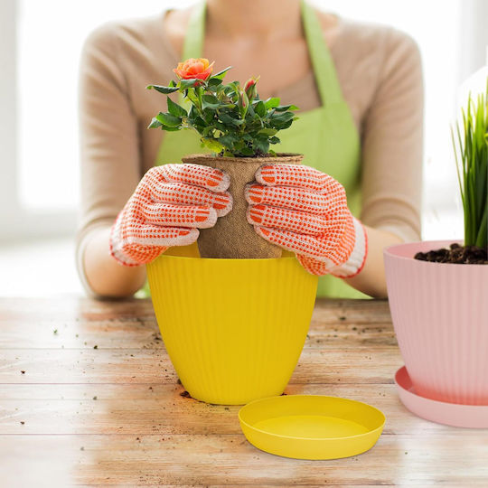 Belle Vous Set 5 Ghivece Plastice Multicolor