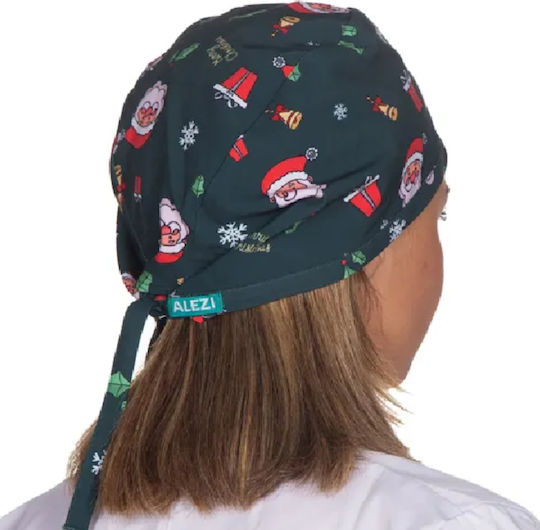 Alezi Santa Claus Unisex Σκουφάκι Χειρουργείου