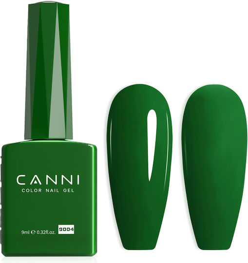 Canni Color Halb-permanenter Nagellack Emerald Green 9ml 1Stück