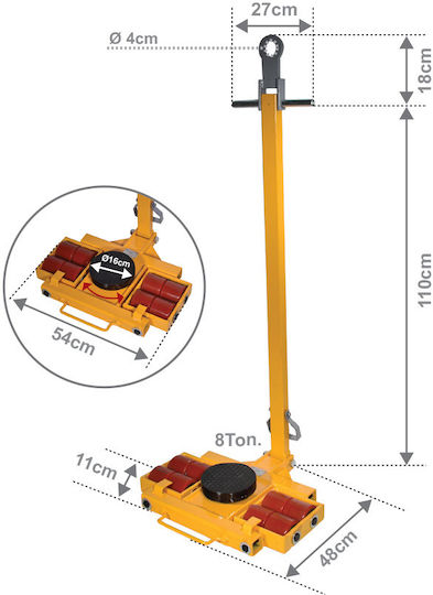Express Lifting & Pulling Equipment for Weight Load up to 40kg