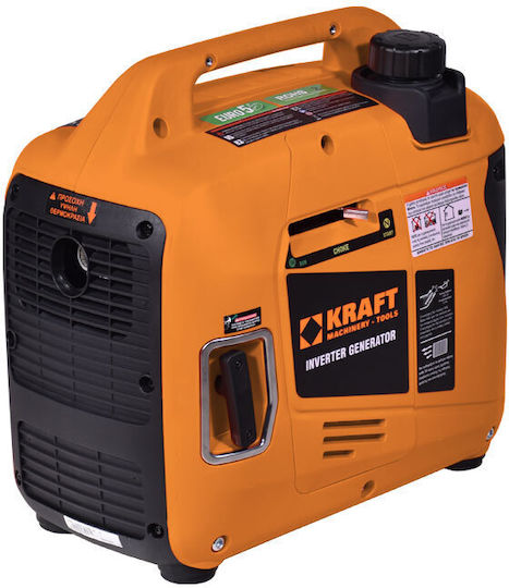 Kraft 1400i Silent Suitcase Type Gasoline Four-Stroke Inverter Generator with Manual Starter and Power (Max) 1.38kVA