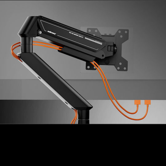 Anda Seat Βάση Γραφείου Οθόνης έως 32" με Βραχίονα (AD-W-A6D-1S-BB)