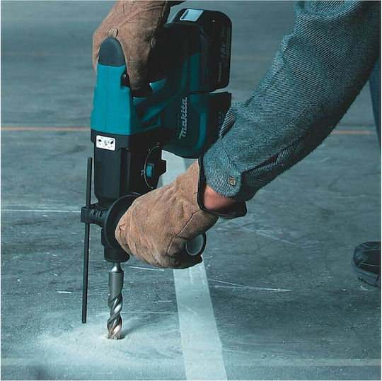 Makita DLX6126JX1 Σετ Γωνιακός Τροχός, Δισκοπρίονο, Δραπανοκατσάβιδο, Παλμικό Κατσαβίδι, Πολυεργαλείο & Σκαπτικό 18V με 3 Μπαταρίες 5Ah και Θήκη