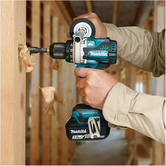 Makita DLX6126JX1 Σετ Γωνιακός Τροχός, Δισκοπρίονο, Δραπανοκατσάβιδο, Παλμικό Κατσαβίδι, Πολυεργαλείο & Σκαπτικό 18V με 3 Μπαταρίες 5Ah και Θήκη