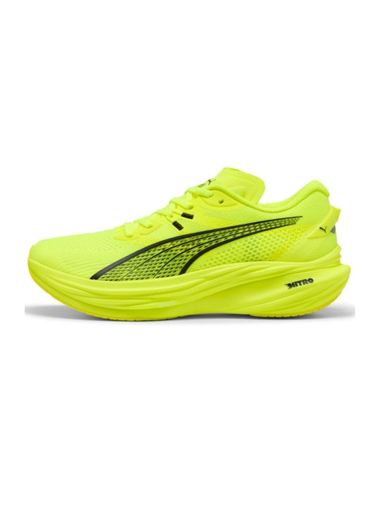 Deviate Nitro 3 Herren Sportschuhe Laufen Yellow Alert-puma Black