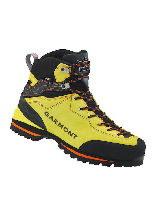 Garmont Ascent Gtx Ανδρικά Ορειβατικά Μποτάκια Αδιάβροχα με Μεμβράνη Gore-Tex Κίτρινα