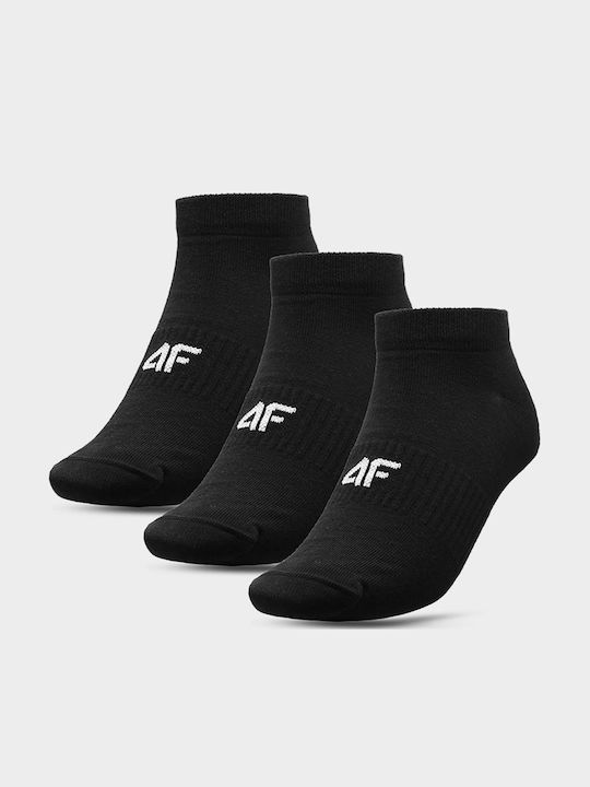 4F Athletic Socks Black