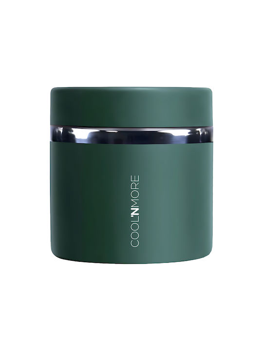 Cool'NMore Lunchbox Isolierte Lunchbox Inox Grün 600ml 1Stück