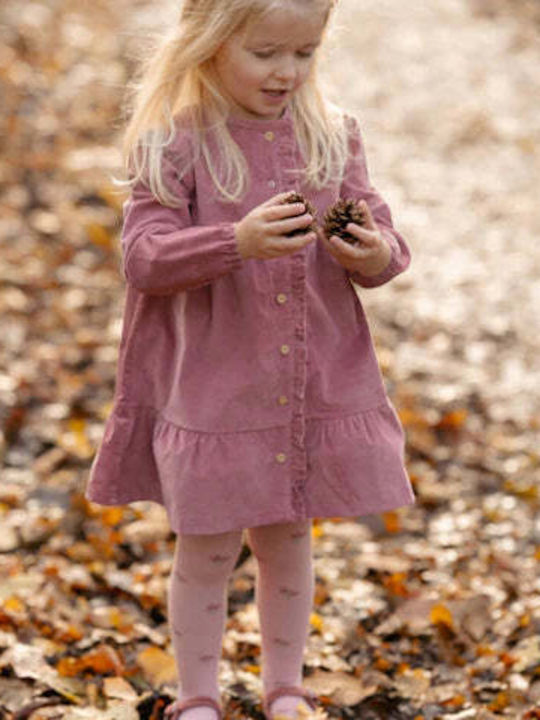 Little Dutch Σετ Παιδικά Καλσόν Sand, Velvet Rose