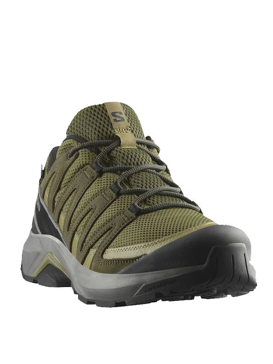 Salomon X-Adventure Recon Gore-Tex Men's Green Hiking Shoes
