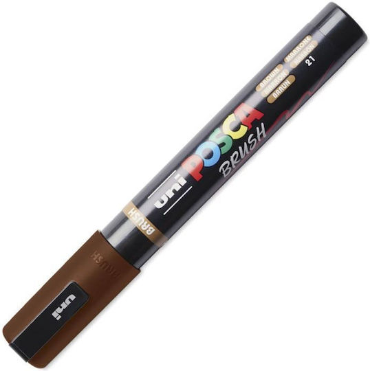 Uni-Ball Pictură Marker Maro