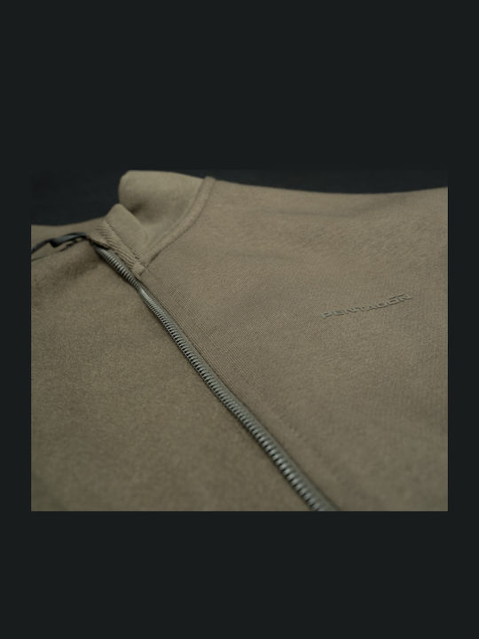 Pentagon Cardigan De Vânătoare Highneck Fleece Albastru