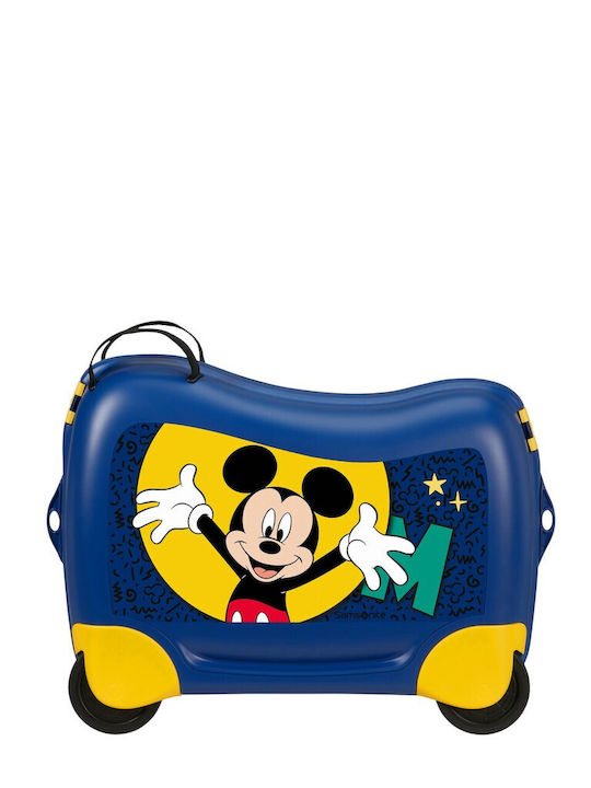 Samsonite Dream2go Kids Cabin Hard Blue Suitcase with 4 Wheels Height 38cm