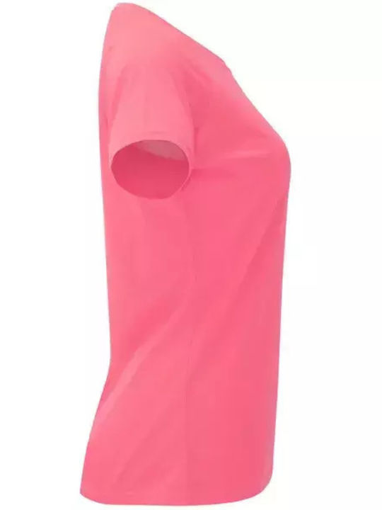 Roly Унисекс Рекламна тениска Къс ръкав Fluor Pink