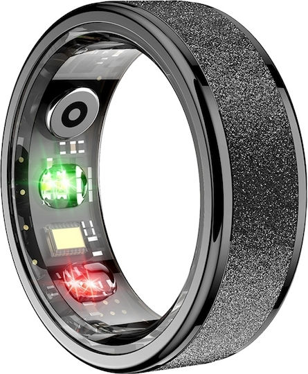 Colmi R10 Smart Ring 19.1mm Wasserdicht mit Pulsmesser Schwarz