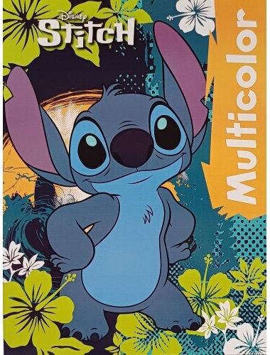 Βιβλιο Ζωγραφικης A4 32σελ 2σχεδια Lilo & Stitch