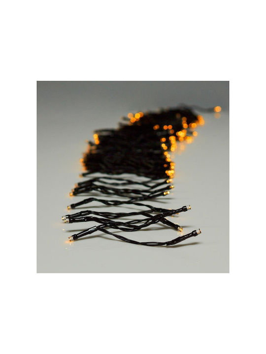 24 Lights LED 1.7m. Warm White Battery in String 1pcs