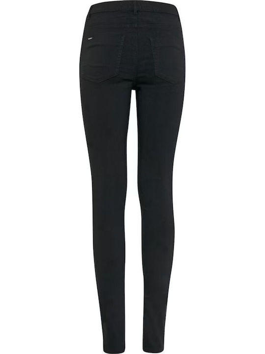 Women's Fabric Trousers Black