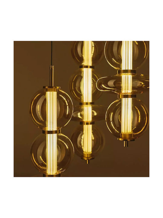 Hängelampe Gold