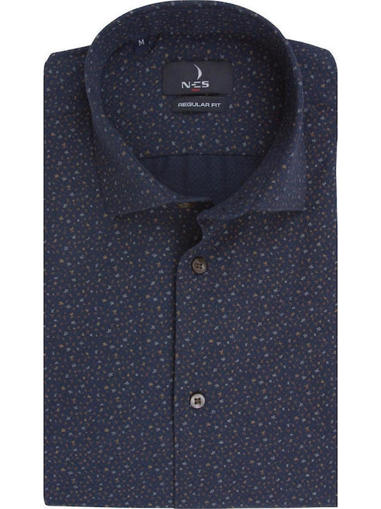 Langärmlig Jeans Hemd Blue