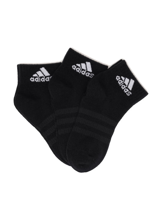 adidas Thin And Light Running Κάλτσες Μαύρες 3 Ζεύγη