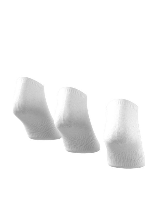 adidas Thin Light Αθλητικές Κάλτσες Λευκές 3 Ζεύγη